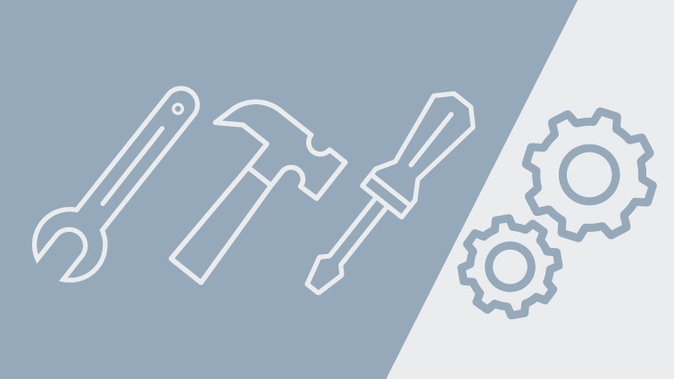 This is a graphic of various tools to highlight the importance of allowing access for essential work