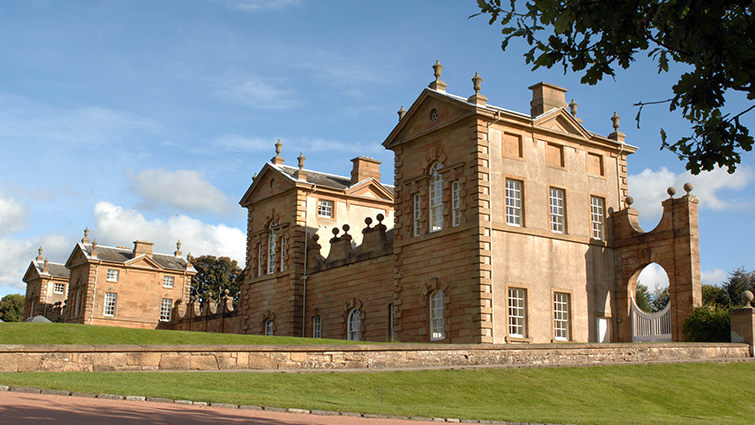 This image is a view of Chatelherault in Hamilton