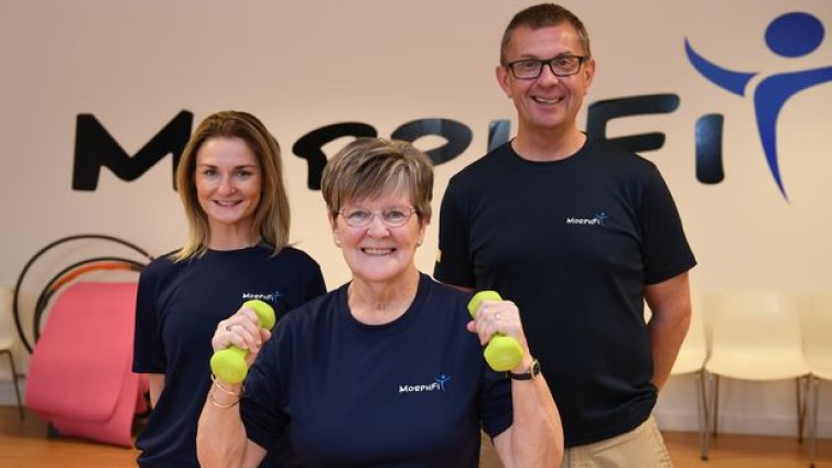 This image shows Morphfit Gentle Movement who have received funding through the social enterprise small grants fund