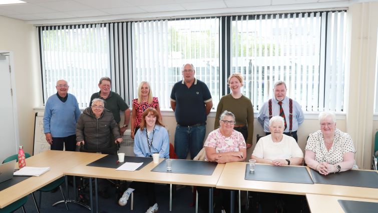 This image shows members of the Budget Scrutiny Group