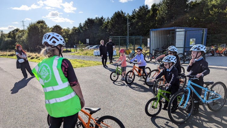 Clyde Cycle Path rock up and ride event