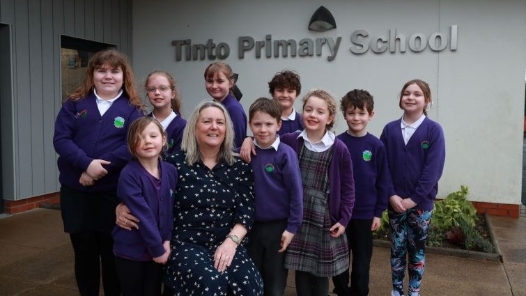 Tinto Primary School highly praised by inspectors