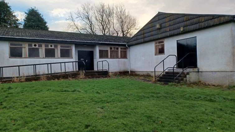 This is an exterior images of Westwood Community Hall in East Kilbride