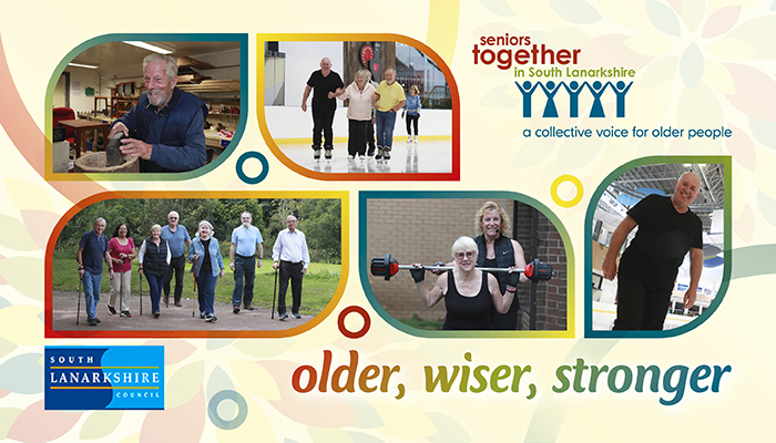 This is a montage of images to promote Seniors Together 