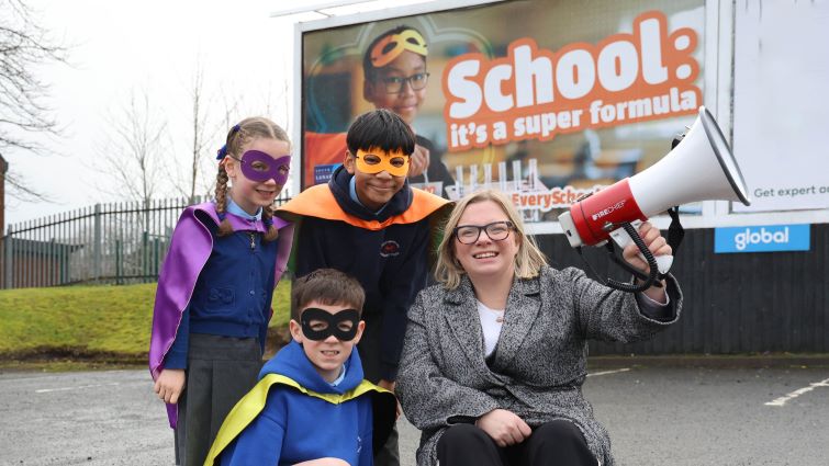 Classroom heroes say school is worth shouting about