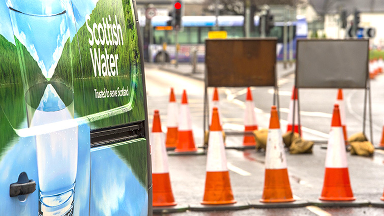 Scottish Water changes start date of emergency road closure