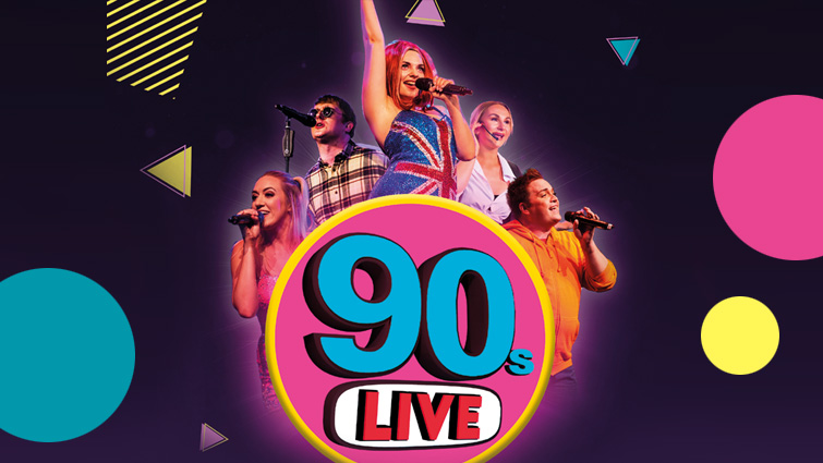 Poster for the 90s Live concert