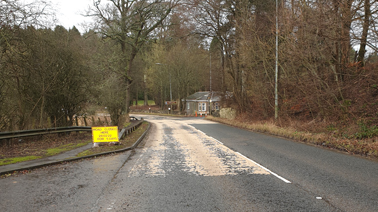 A73 around Lanark set to close for essential repairs