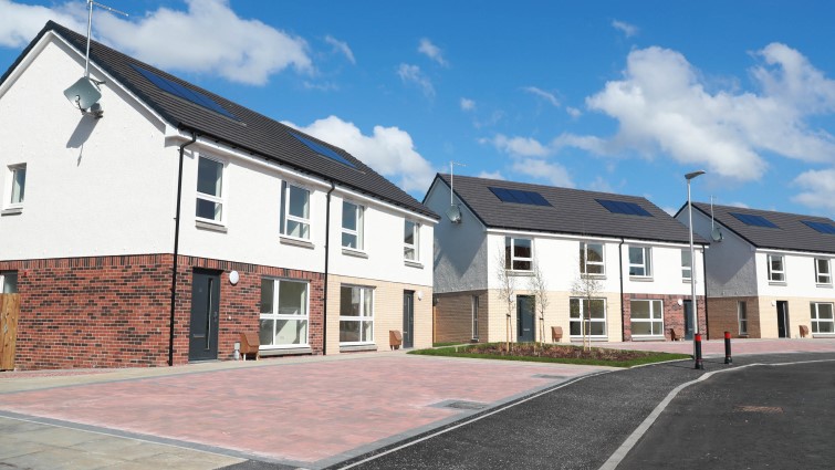 New homes in Larkhall now complete