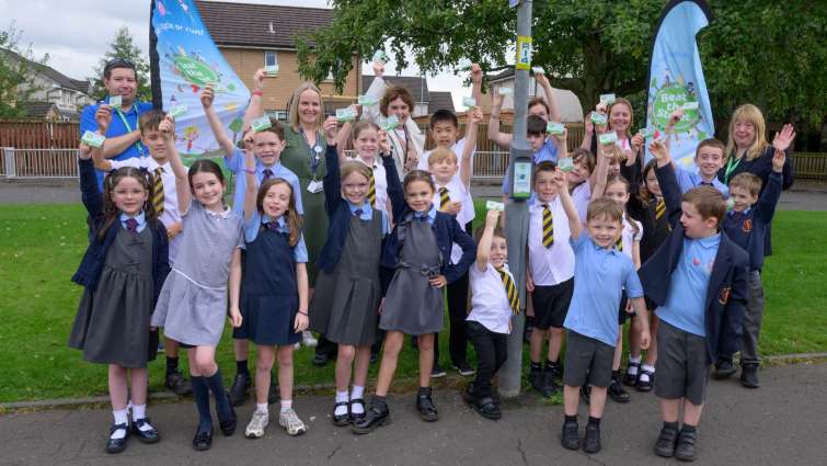launch of Beat the Street Bothwell and Uddingston