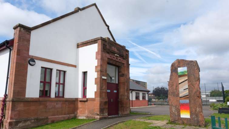 exterior view of Blantyre Miners building