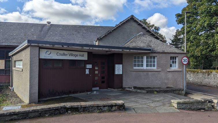 external view of Coulter Hall