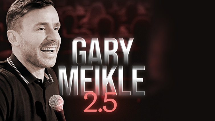 This image is to promote comedian Gary Meikle's show at Lanark Memorial Hall 