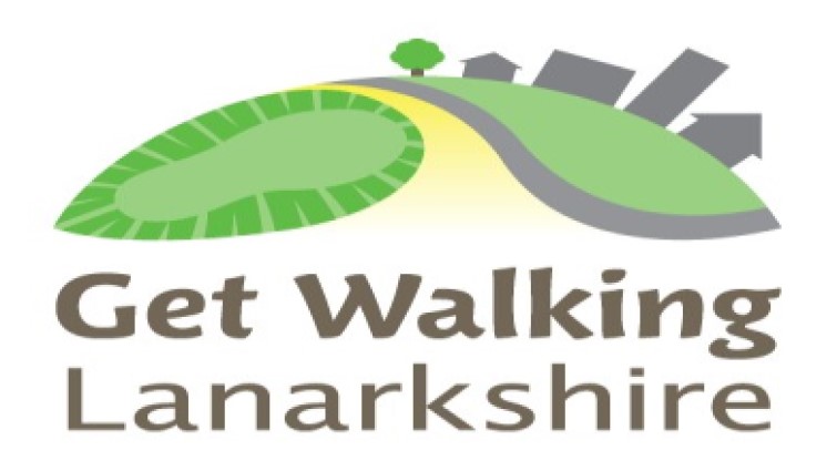 Logo for Get Walking Lanarkshire project