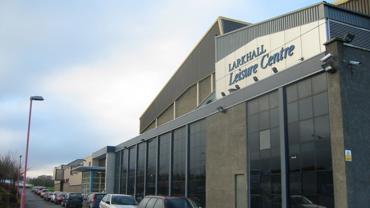external view of Larkhall Leisure Centre 