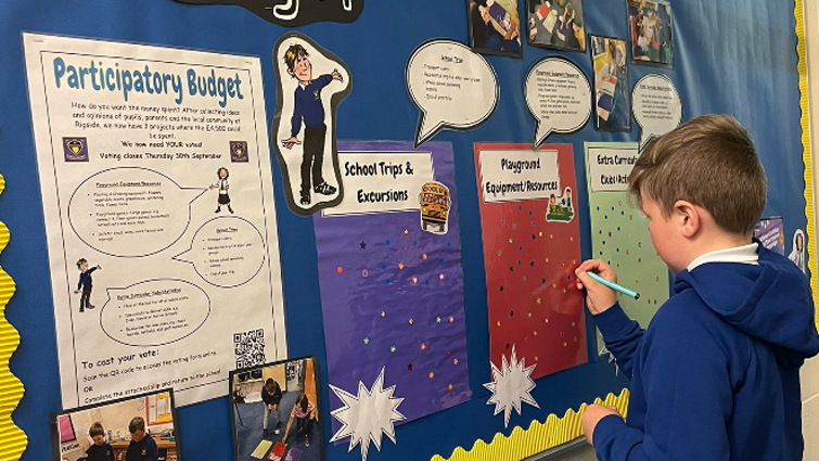 Children and young people get more say on how school budget is used