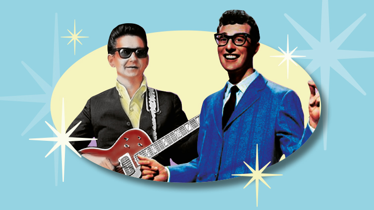 Roy Orbison and Buddy Holly tribute act 