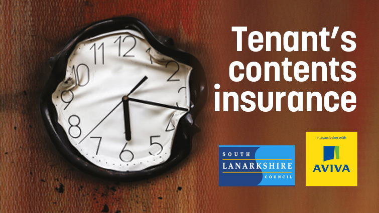 This is an image highlighting the tenant's contents insurance available to South Lanarkshire Council tenants