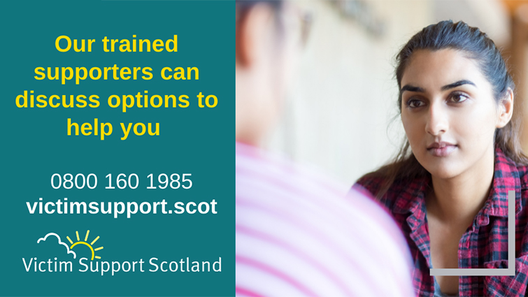 How Victim Support Scotland can help