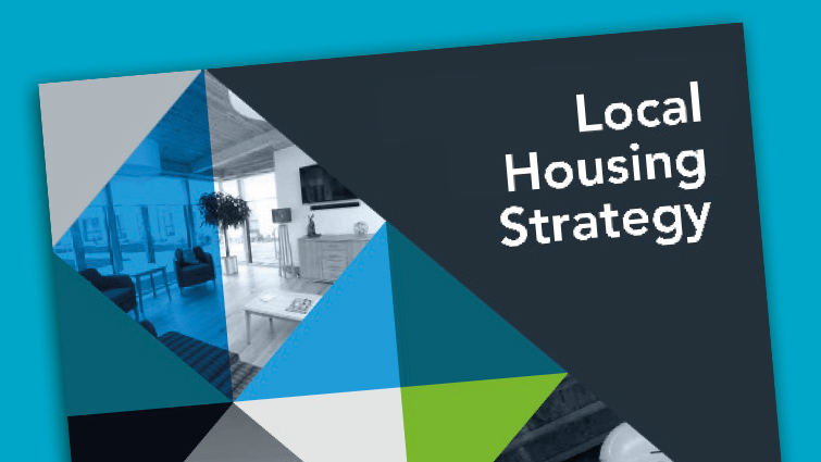 This image shows the front cover of the Local Housing Strategy