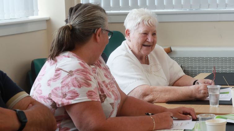 Tenants sharing their views at SLC's Tenant Participation Co-ordination Group. 
