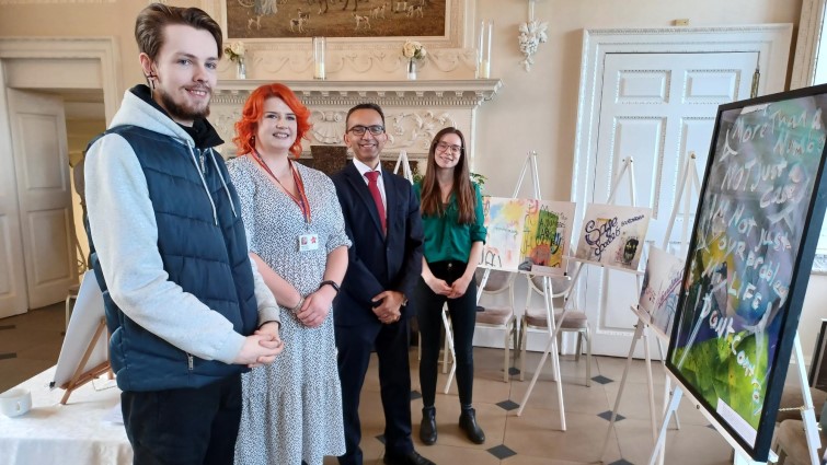 Artwork tells of young people’s feelings on justice
