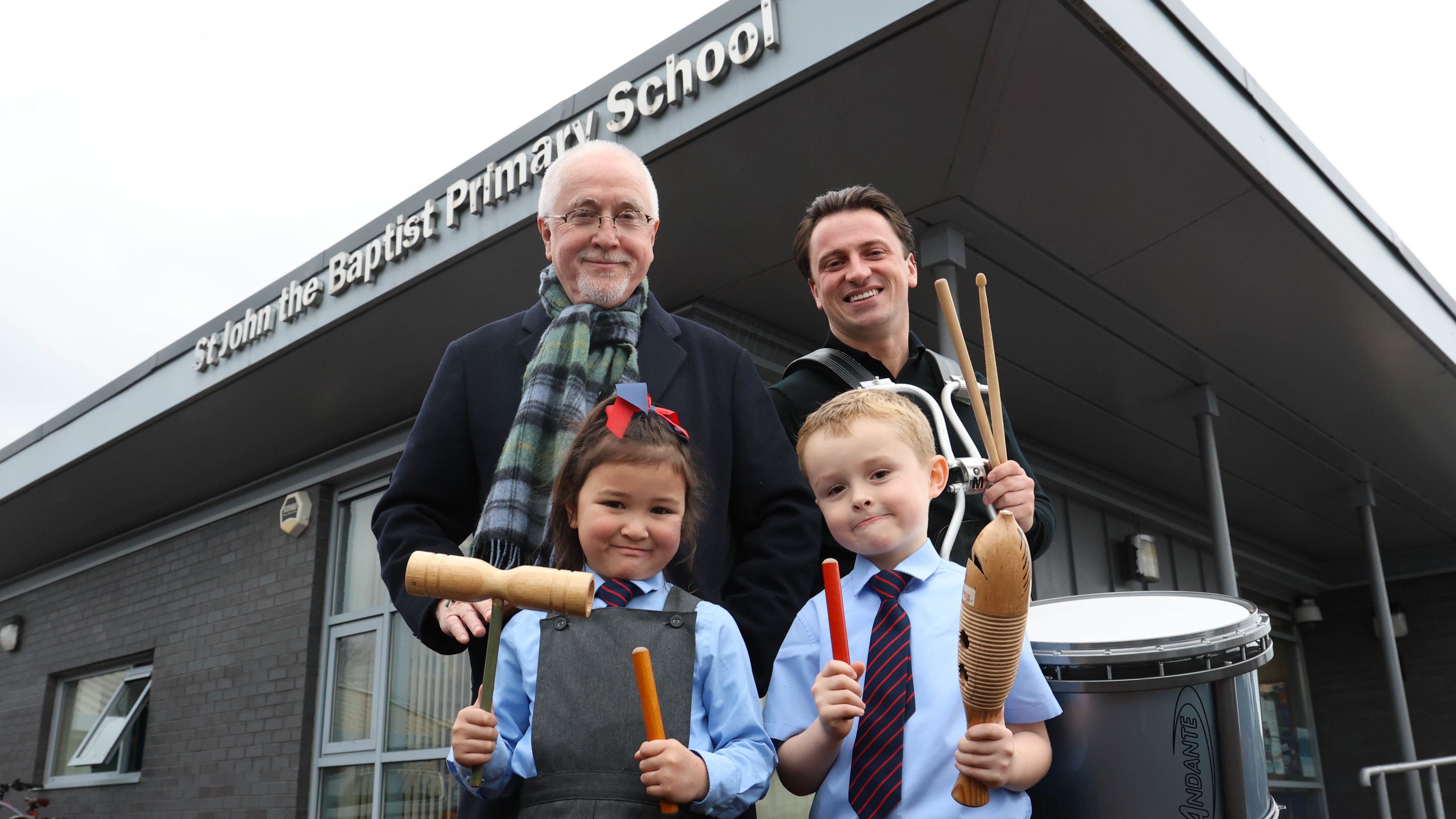 Children hear of Hollywood career with its roots at their own school