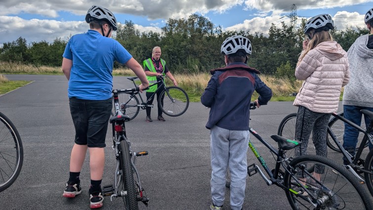 Clyde Cycle Path rock up and ride event